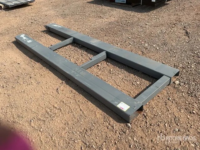 3 ft × 10 ft Steel Frame Pallet Fork Attachment (Unused)