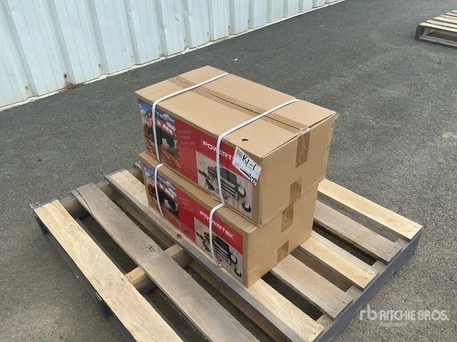 Quantity of (2) 2026 Powertek WW13000 13000 lb Winch (Unused)