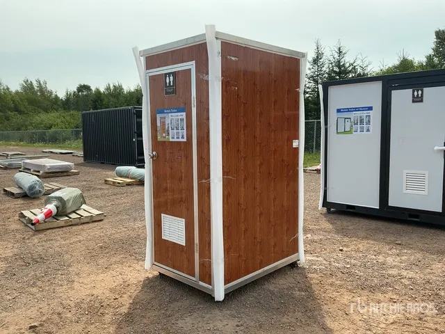 3 ft 2 in x 4 ft 2 in Single Portable Toilet
