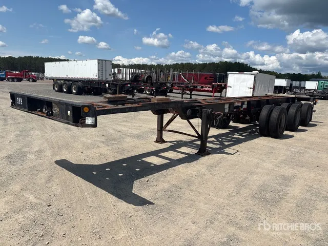 2007 Max Atlas CCXT 4053-3S Tri/A Extendable Container Trailer