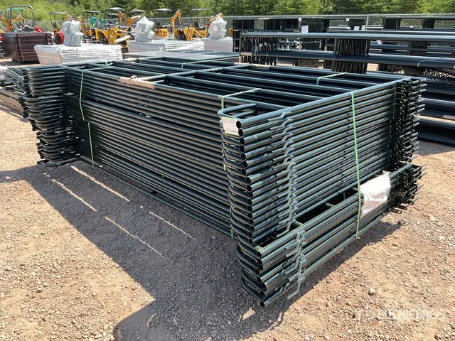 Quantity of (26) 2026 BYT RP96 9 ft 6 in x 5 ft Ranch Livestock Panel (Unused)