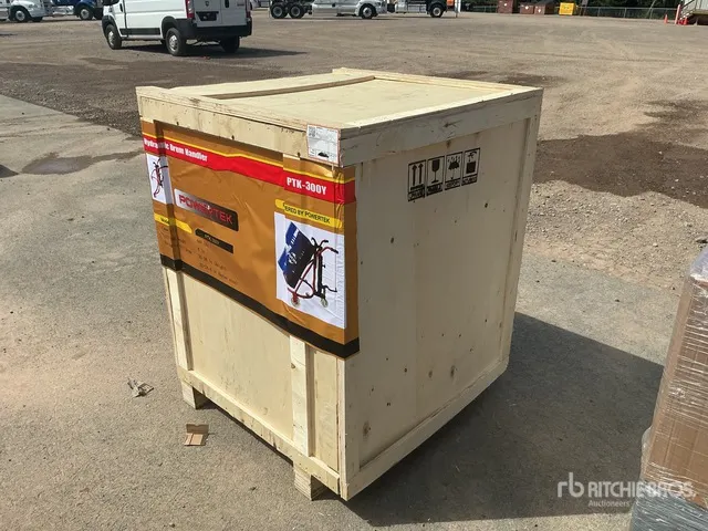 2026 Powertek PTK-300Y Hydraulic Drum Handler (Unused)