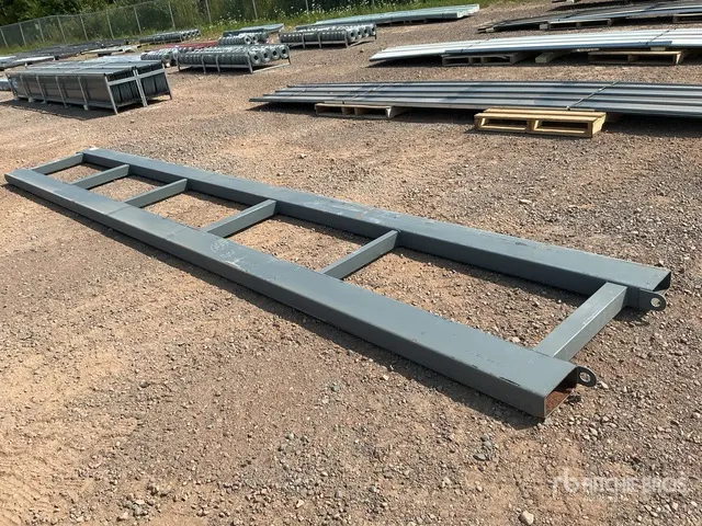 3 ft × 20 ft Steel Frame Pallet Fork Attachment (Unused)