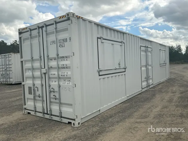 2025 40 ft High Cube Multi-Door Storage Container