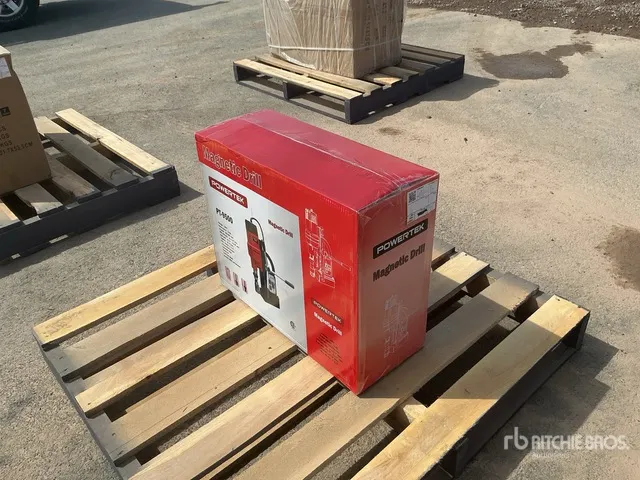 2026 Powertek PT9500 Magnetic Drill Press (Unused)