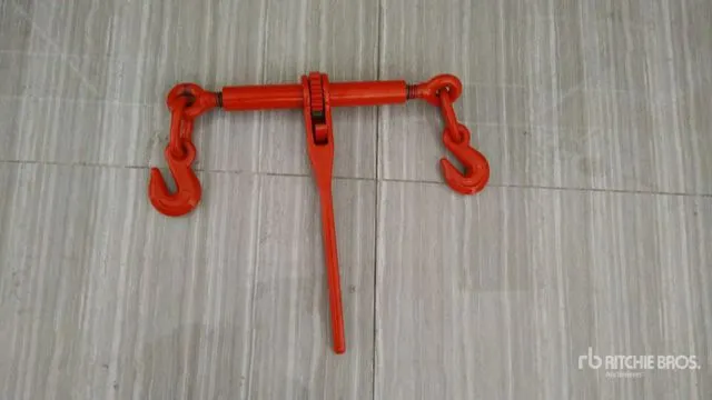 Quantity of (5) 2026 Suihe BC-5400 5400 lb Ratchet Binders & (10) 20 ft Chains (Unused)