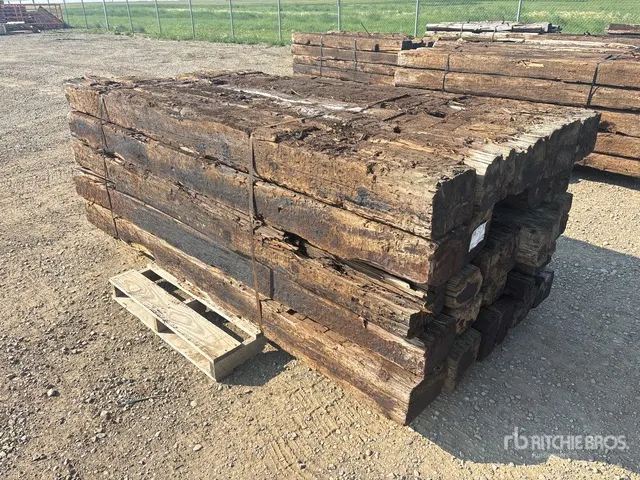 Qty of 25 Railroad ties