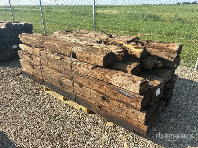 Qty of 25 Railroad ties