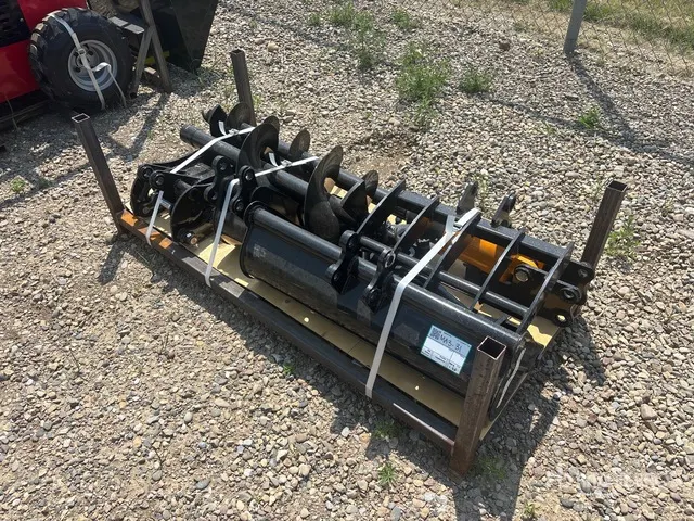 Quantity of (8) 2026 VICSEC VCA-8 Mini Excavator Attachments (Unused)