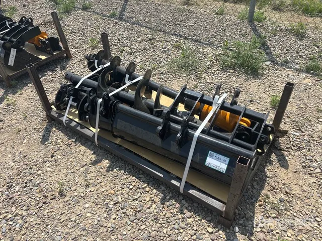 Quantity of (8) 2026 VICSEC VCA-8 Mini Excavator Attachments (Unused)