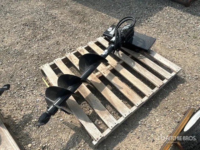 2026 GIYI 13 in Mini Skid Steer Auger (Unused)