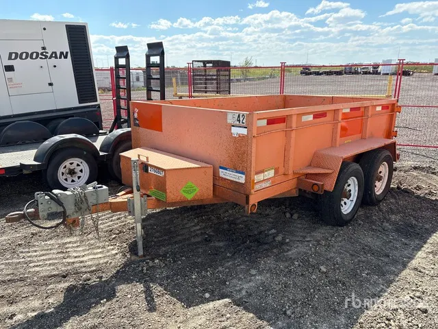2019 Miska MD DUMP 610 9 ft 11 in T/A Dump Utility Trailer