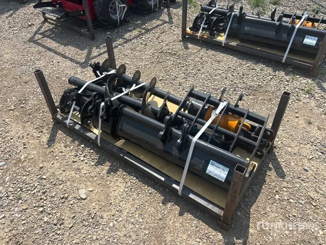 Quantity of (8) 2026 VICSEC VCA-8 Mini Excavator Attachments (Unused)