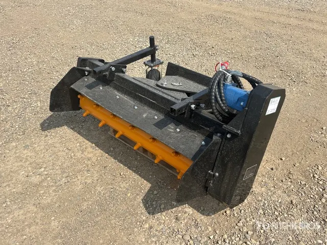 2026 GIYI MPR42 42 in Mini Skid Steer Power Rake (Unused)