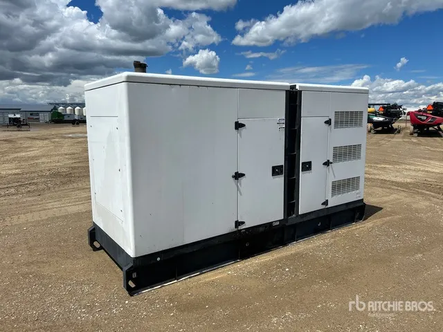 2014 Stamford 164 kW Skid-Mounted Generator Set