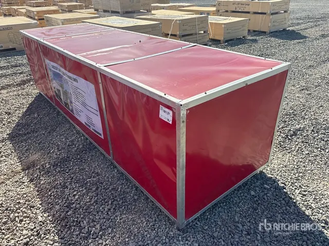 2026 SKLP SK-S5025 25 ft x 50 ft Large Scale Storage Building (Unused)