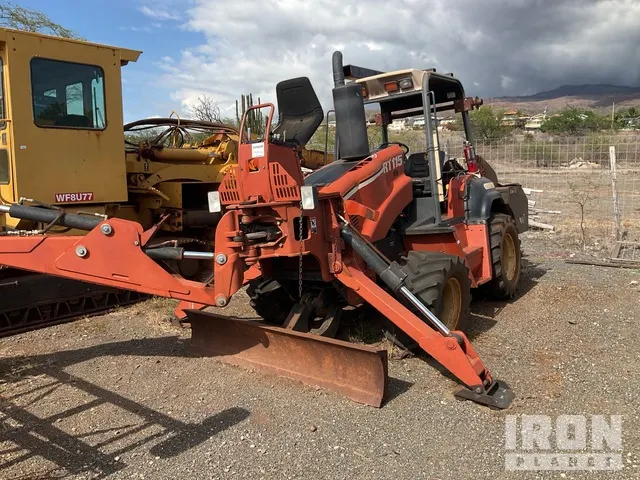 2003 Ditch Witch RT115H 4x4 Trencher Cable Plow