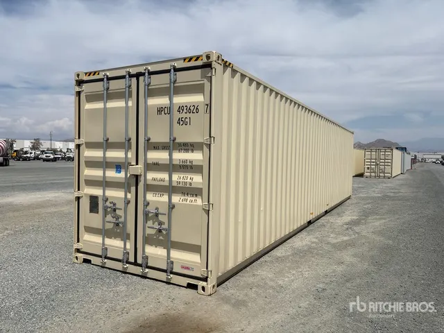 2025 40 ft High Cube Storage Container