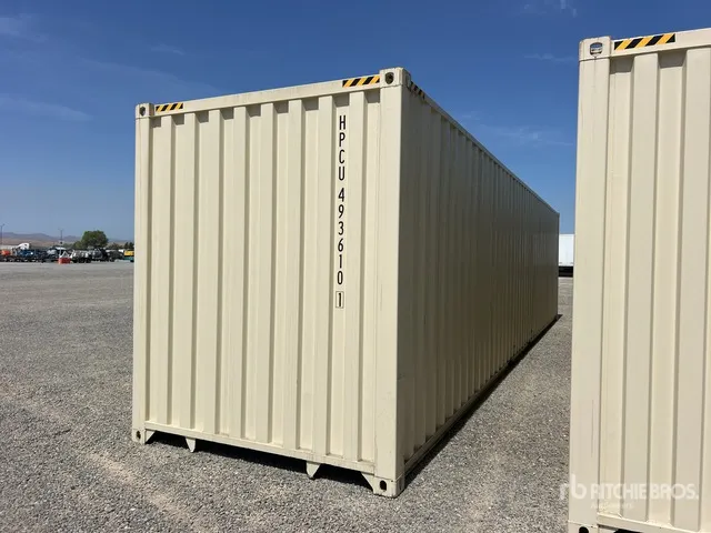 2025 40 ft High Cube Storage Container