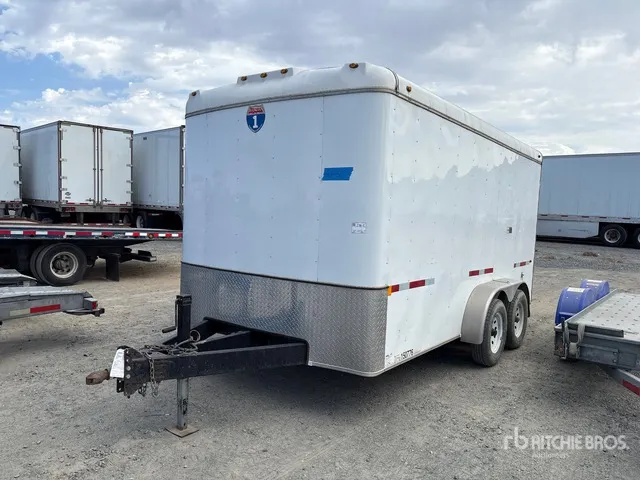 2017 Interstate 14 ft T/A Enclosed Trailer