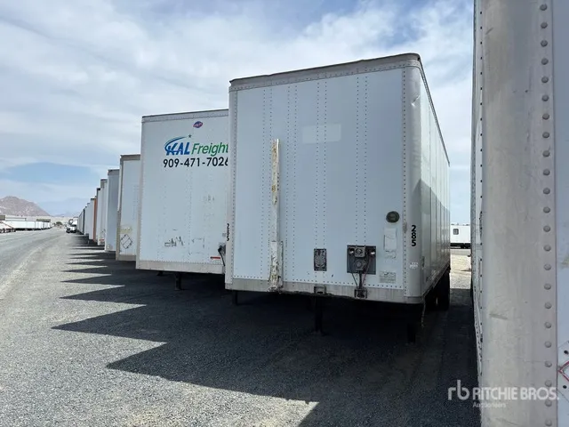 2008 Wabash DVDBHPC 28 ft x 102 in S/A Van Trailer