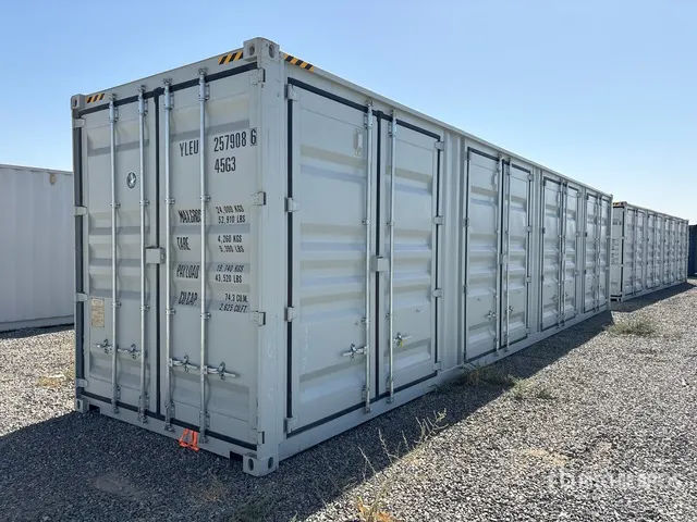 2026 40 ft High Cube Multi-Door Storage Container