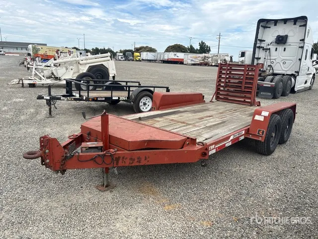 2003 Ditch Witch T9B 12 ft T/A Equipment Trailer