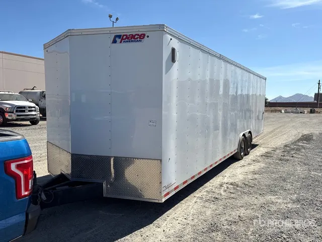 2023 Pace 28 ft T/A Enclosed Trailer