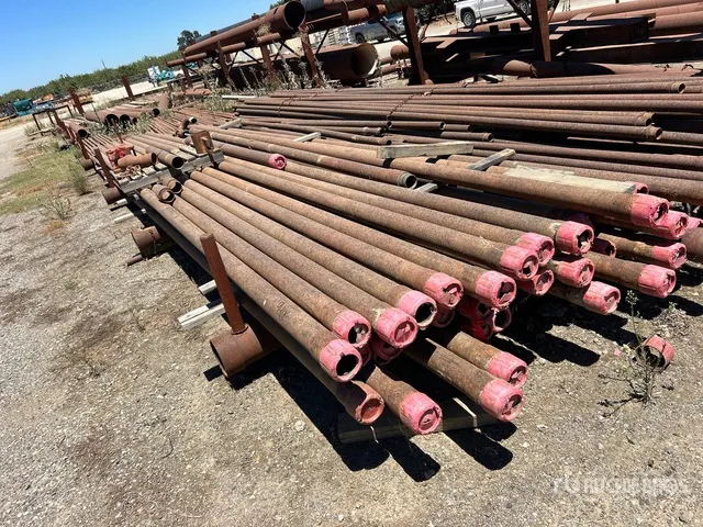 Quantity of (40) 4 1/2 in X 22Ft Hydrill Zone Sample Drill Pipe