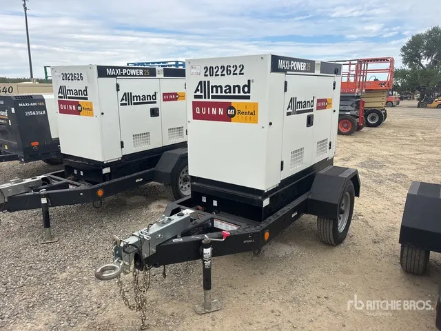 Allmand MAXIPWR 25 20 kW Mobile Generator Set