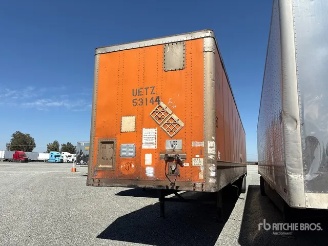 2004 Wabash 53 ft x 102 in T/A Van Trailer