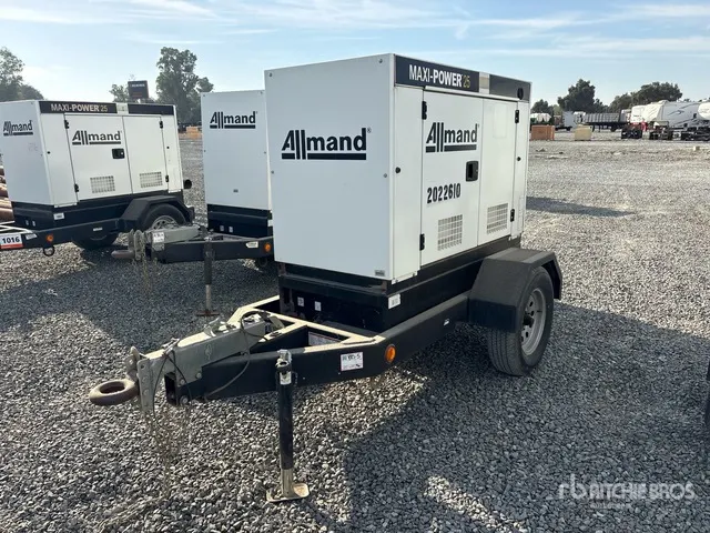 Allmand MAXIPWR 25 20 kW Mobile Generator Set