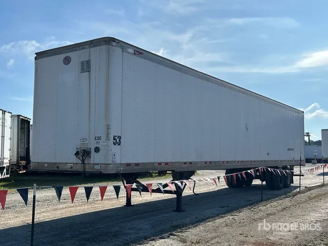 2013 Great Dane 53 ft x 102 in T/A Van Trailer