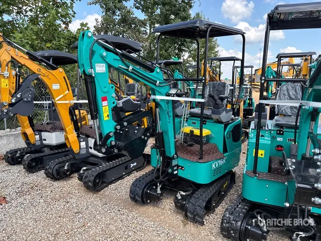 2026 CFG KV16R Mini Excavator (Unused)