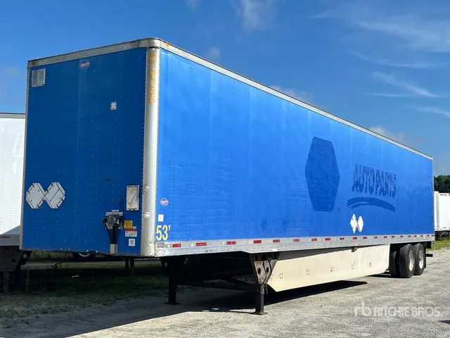 2014 Utility VS2DX 53 ft x 102 in T/A Van Trailer