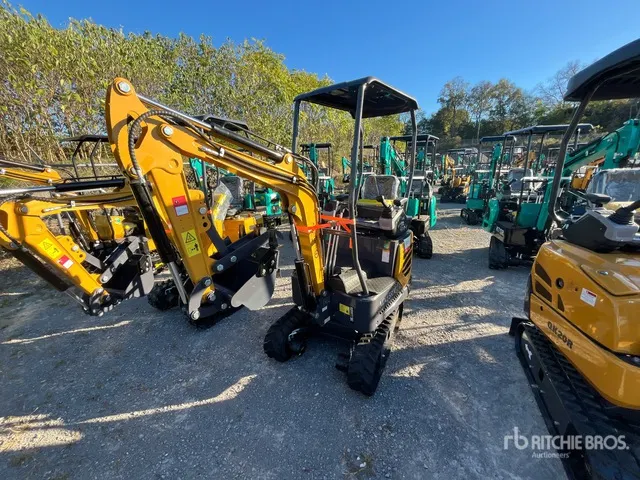 2026 CFG MX15RX Mini Excavator (Unused)