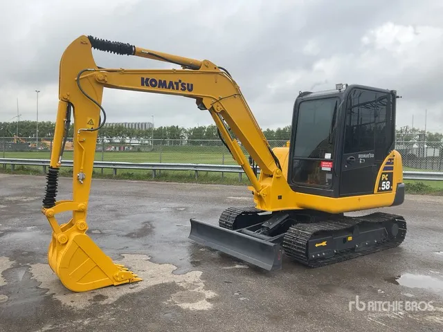 Komatsu PC58-8 Mini Excavator
