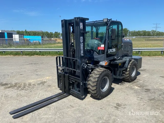 2026 AMY POWER CPC35 3500 kg 4x4 Rough Terrain Forklift (Unused)