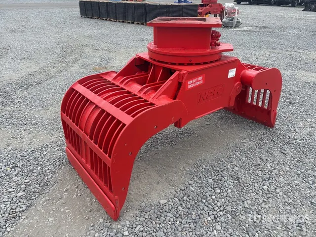 2005 NPK D2000 Fits 12-20 Ton Excavator Grapple