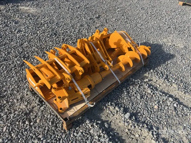 Quantity of (8) 2026 GIYI Mini Excavator Attachment (Unused)