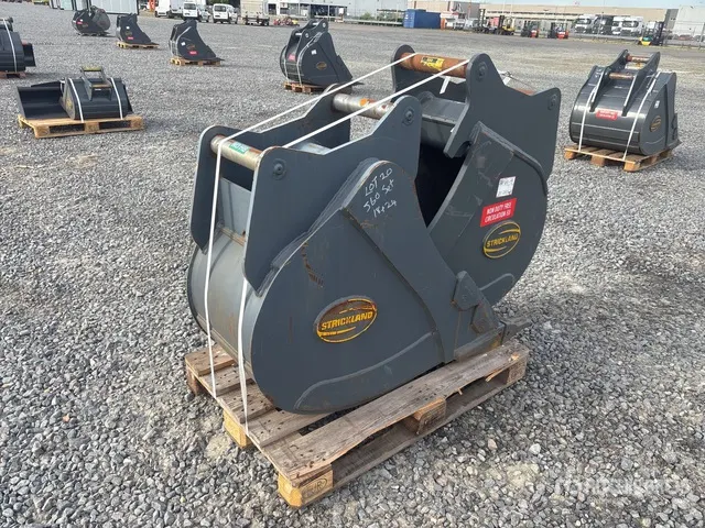 Quantity of (2) Strickland Digging Excavator Bucket - Fits S60 (Unused)