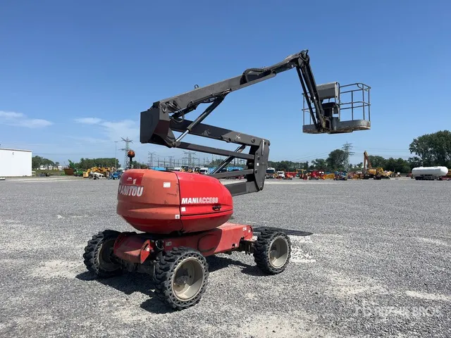 2014 Manitou 160ATJ 4WD Diesel Articulating Boom Lift