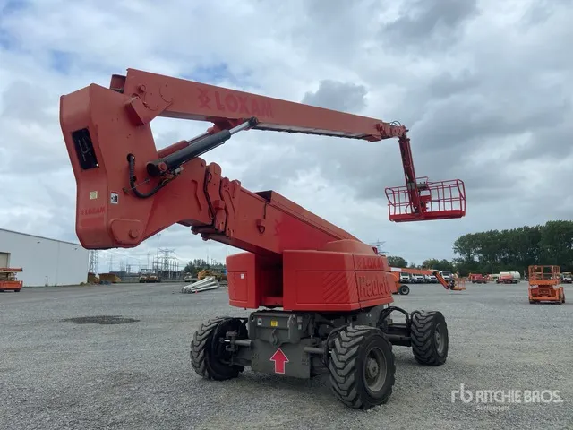 2008 Haulotte HA41PX 4WD Diesel Articulating Boom Lift