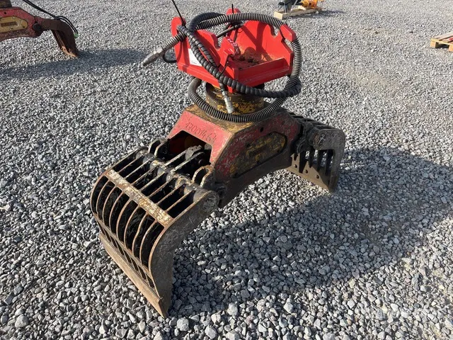 HGT DG2 Q/C Rotating Excavator Grapple