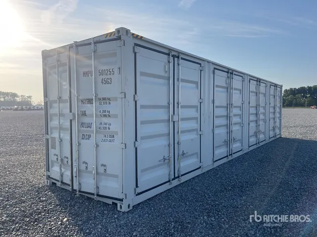 2026 40 ft Multi-Door Storage Container
