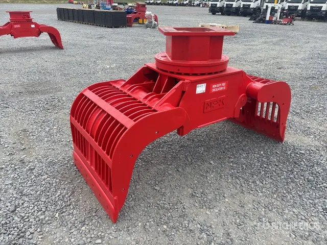 NPK D2000 fits 12-20 Ton Excavator Grapple