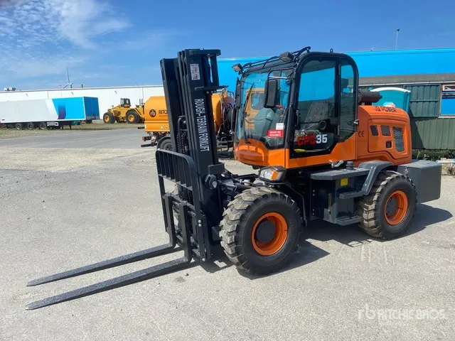 2026 JQ POWER CPC35 3500 kg 4x4 Rough Terrain Forklift (Unused)