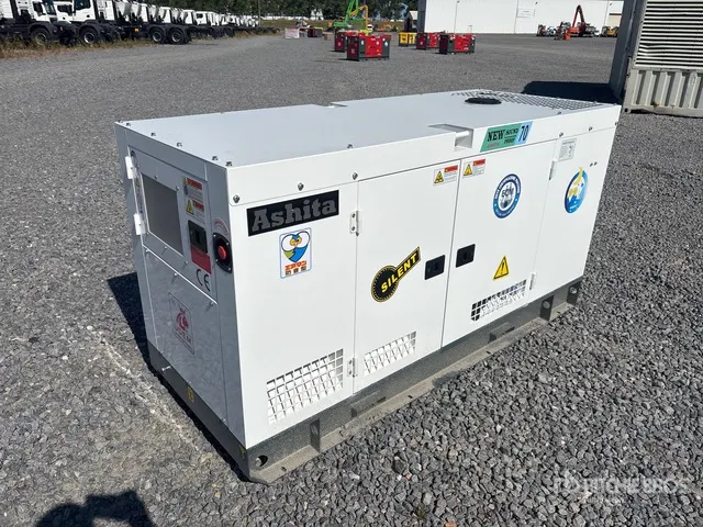 2026 Ashita AG3-70 Skid-Mounted Generator Set (Unused)
