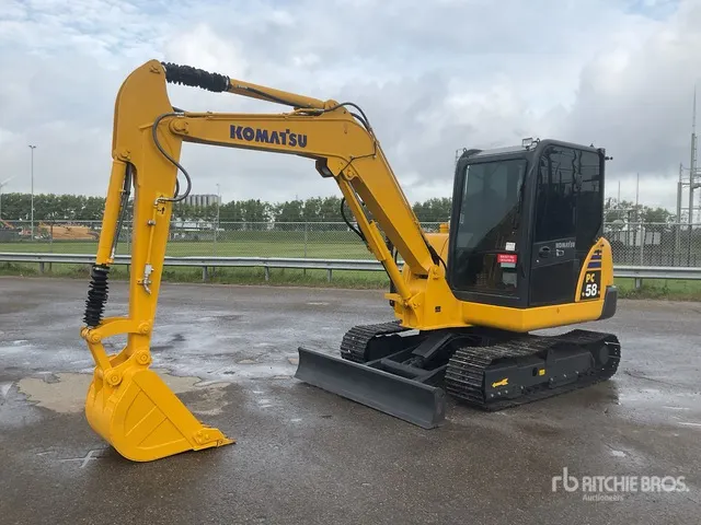 Komatsu PC58-8 Mini Excavator