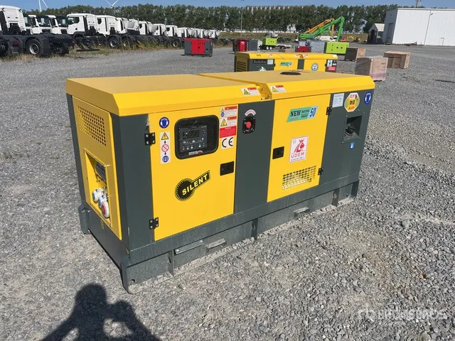 2026 Ashita AG3-50E Skid-Mounted Generator Set (Unused)